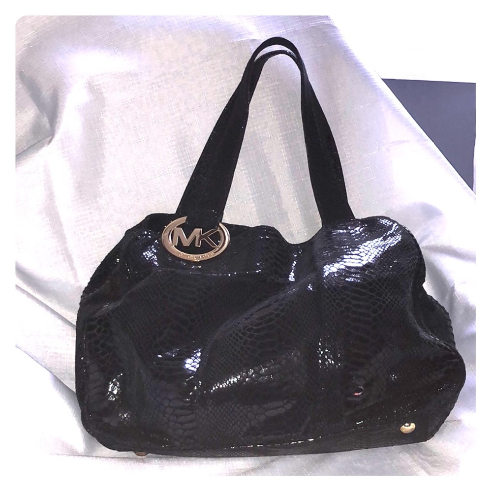 Michael KORS snakeskin shoulder bag
